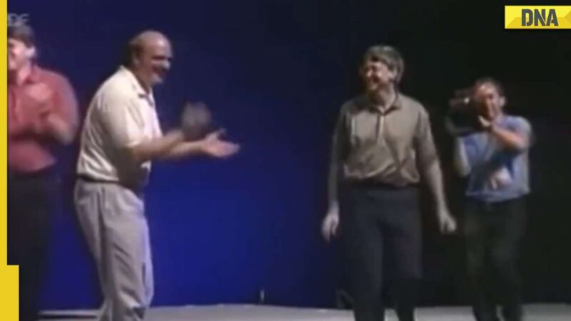 Bill Gates dances at Microsoft Windows 1995 launch party, old video goes viral