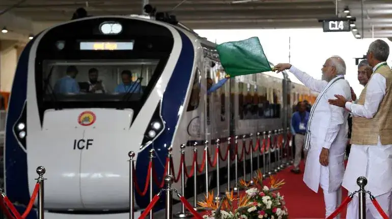 PM Modi to flag off two Vande Bharat trains in Mumbai today