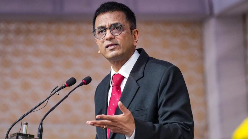 NLU students must not look down upon their counterparts from other law schools: CJI Chandrachud