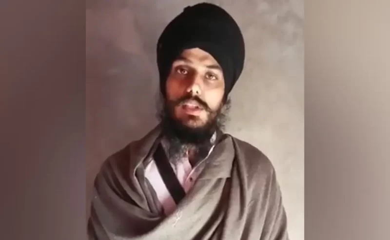 Fugitive Amritpal Singh Posts Video While On The Run From Cops