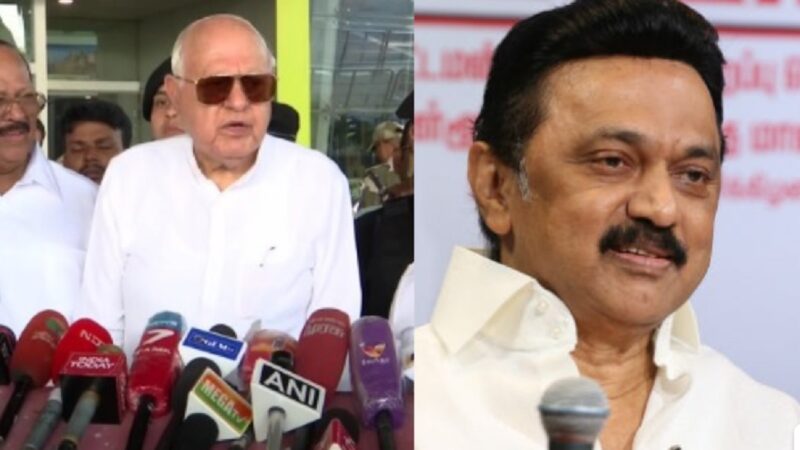 Farooq Abdullah Says MK Stalin Could Become Prime Minister